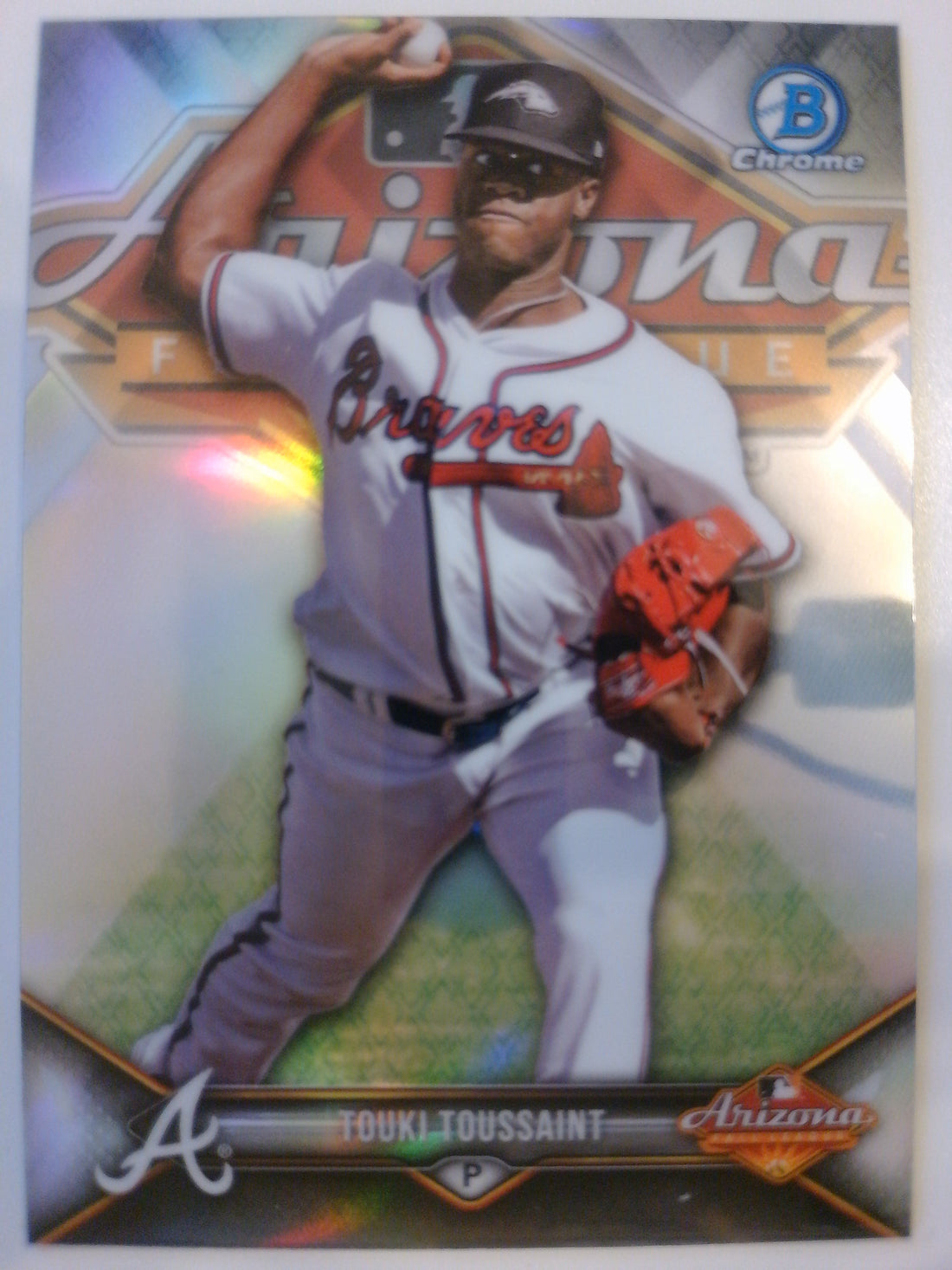 2018 Bowman Chrome Baseball 2017 AFL Fall Stars Touki Toussaint #AFL-TT