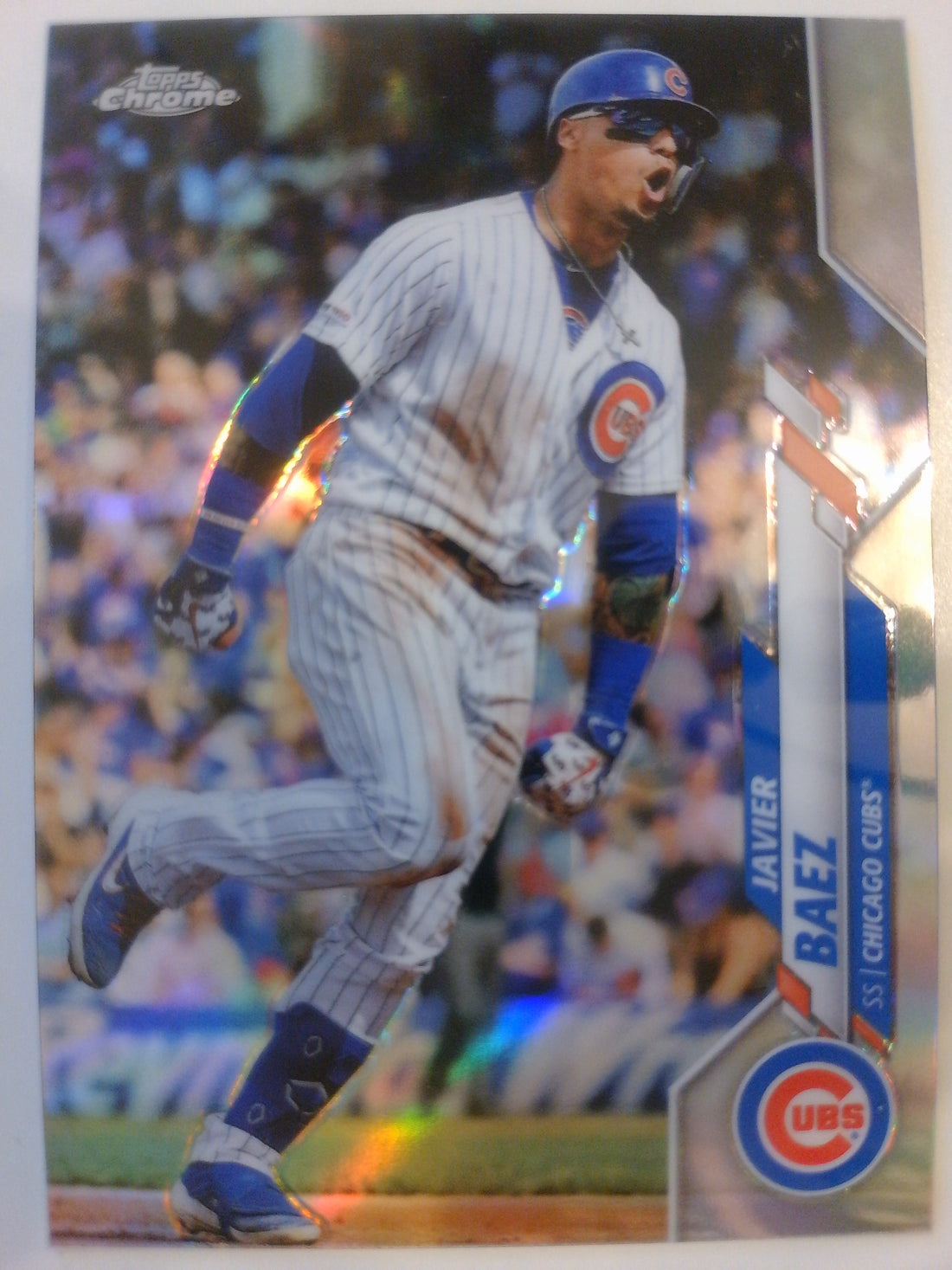2020 Topps Chrome Baseball Refractor Javier Baez #198