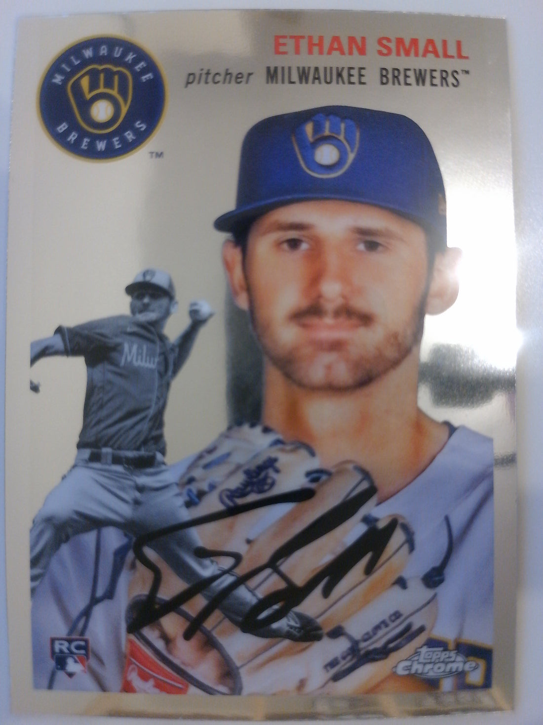 2023 Topps Chrome Platinum Anniversary Baseball Ethan Small #88 Rookie