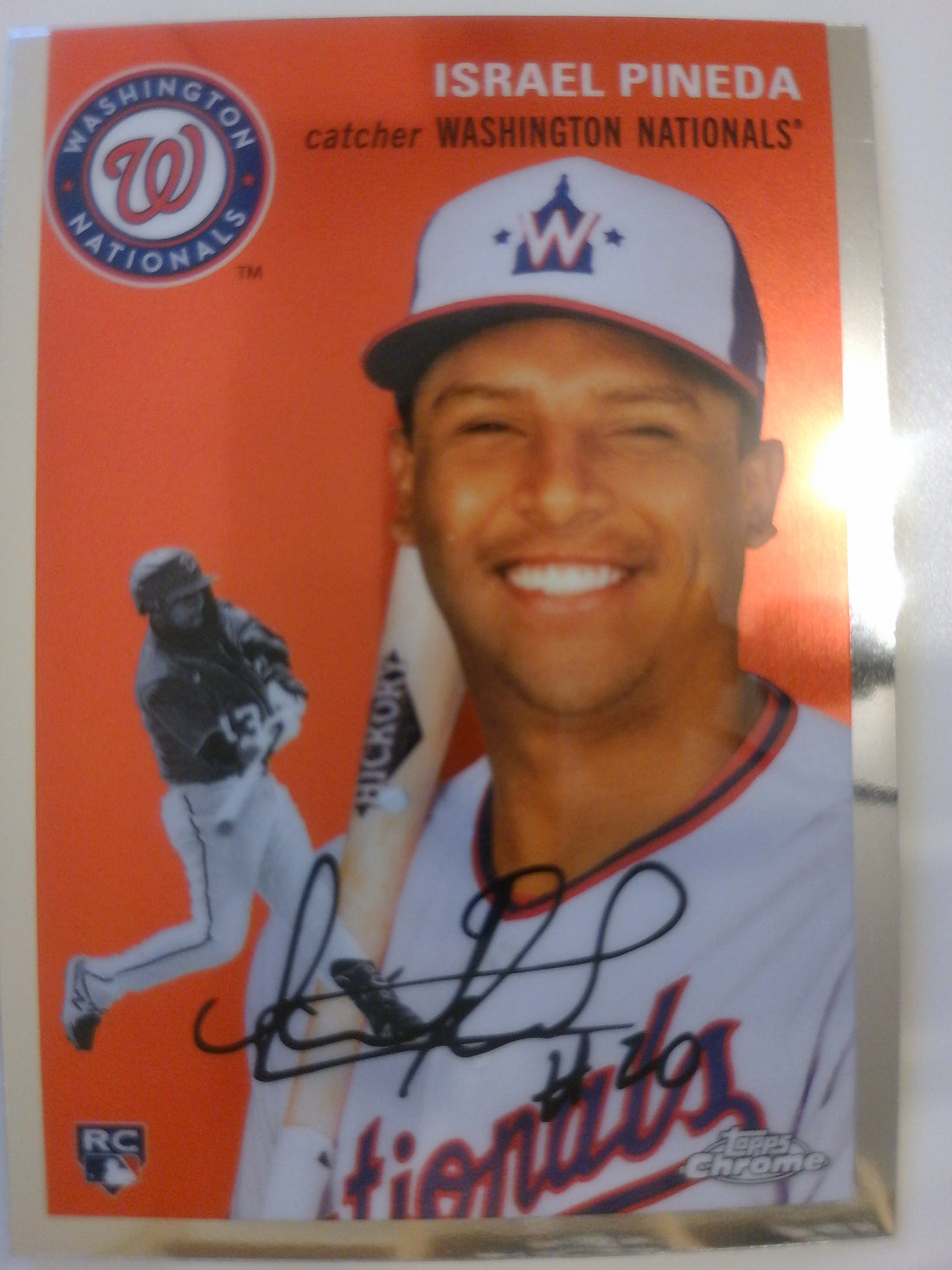 2023 Topps Chrome Platinum Anniversary Baseball Israel Pineda #153 Rookie