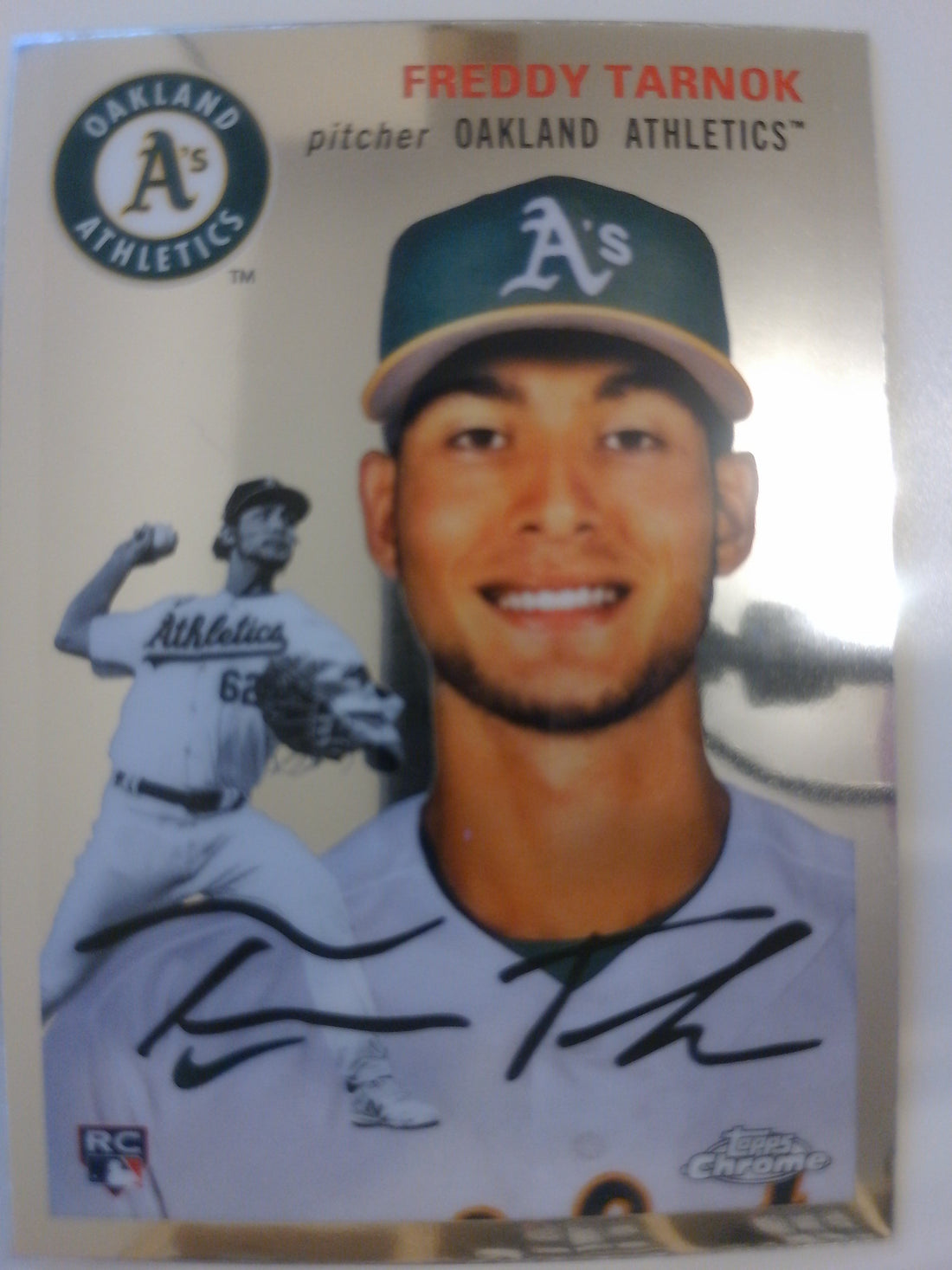 2023 Topps Chrome Platinum Anniversary Baseball Freddy Tarnok #137 Rookie