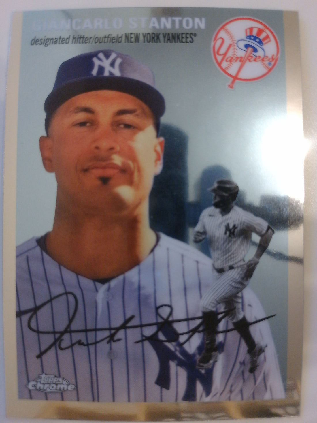 2023 Topps Chrome Platinum Anniversary Baseball Giancarlo Stanton #399