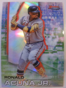2021 Bowman's Best Baseball Refractor Ronald Acuña Jr. #52