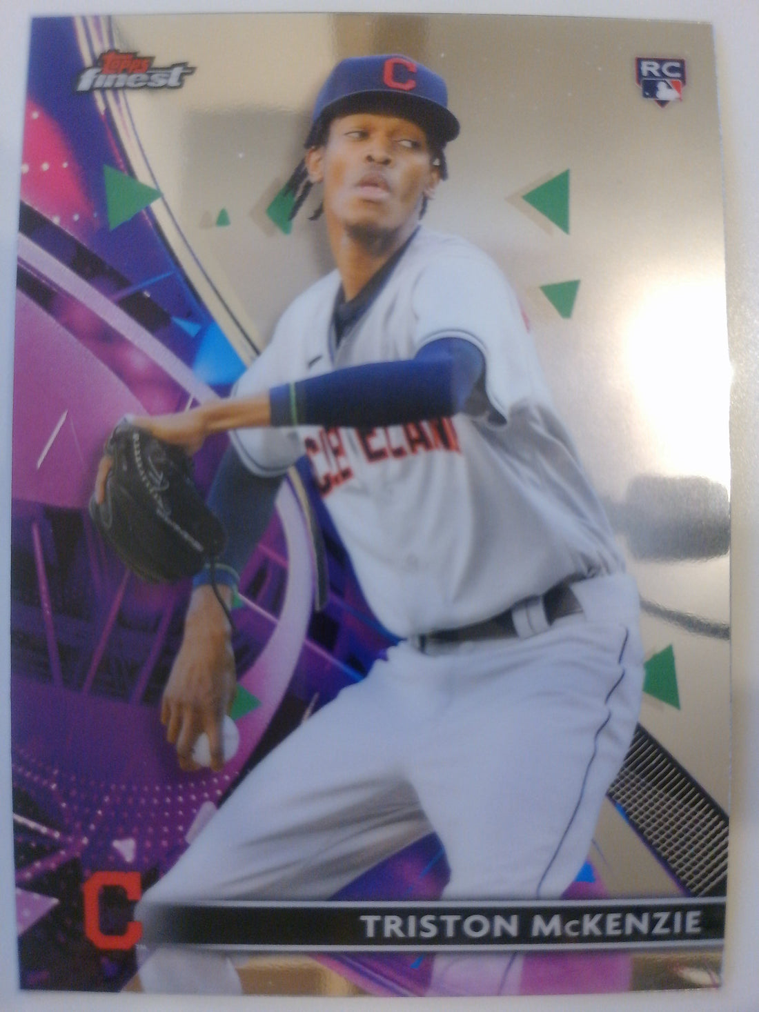 2021 Finest Baseball Triston McKenzie #30 Rookie