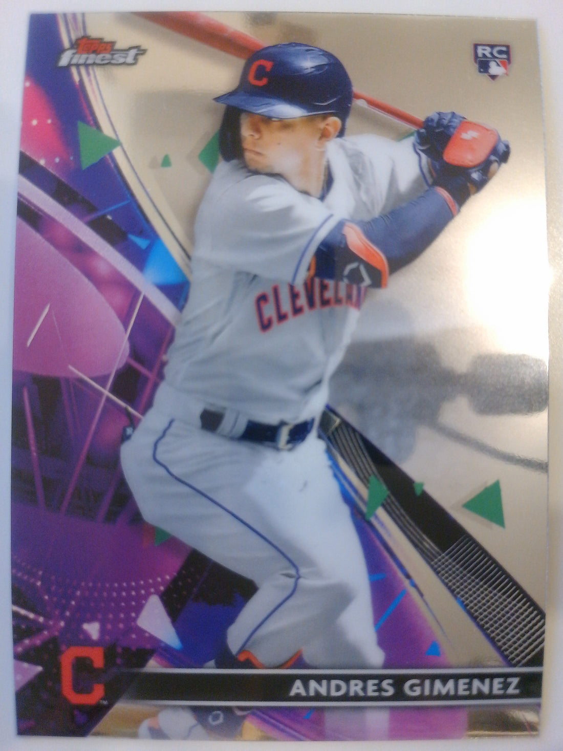 2021 Finest Baseball Andres Gimenez #10 Rookie