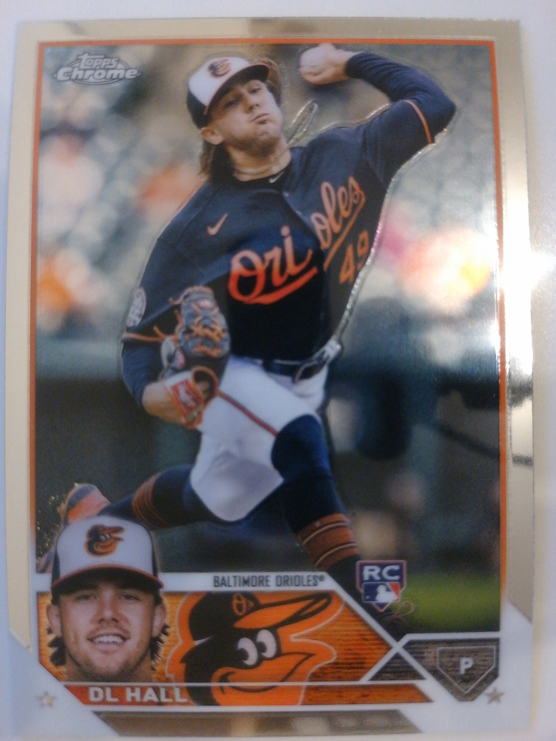 2023 Topps Chrome Baseball DL Hall #10