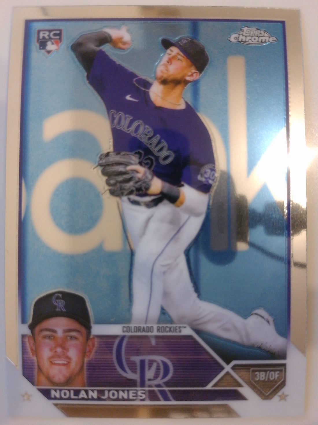 2023 Topps Chrome Baseball Nolan Jones #43