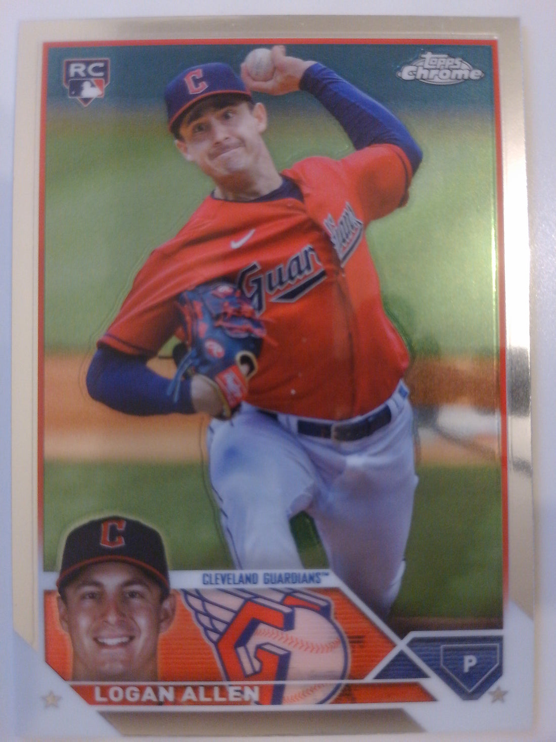 2023 Topps Chrome Update Baseball Logan Allen #USC186 Rookie