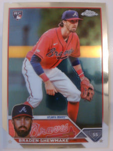 2023 Topps Chrome Update Baseball Braden Shewmake #USC31 Rookie