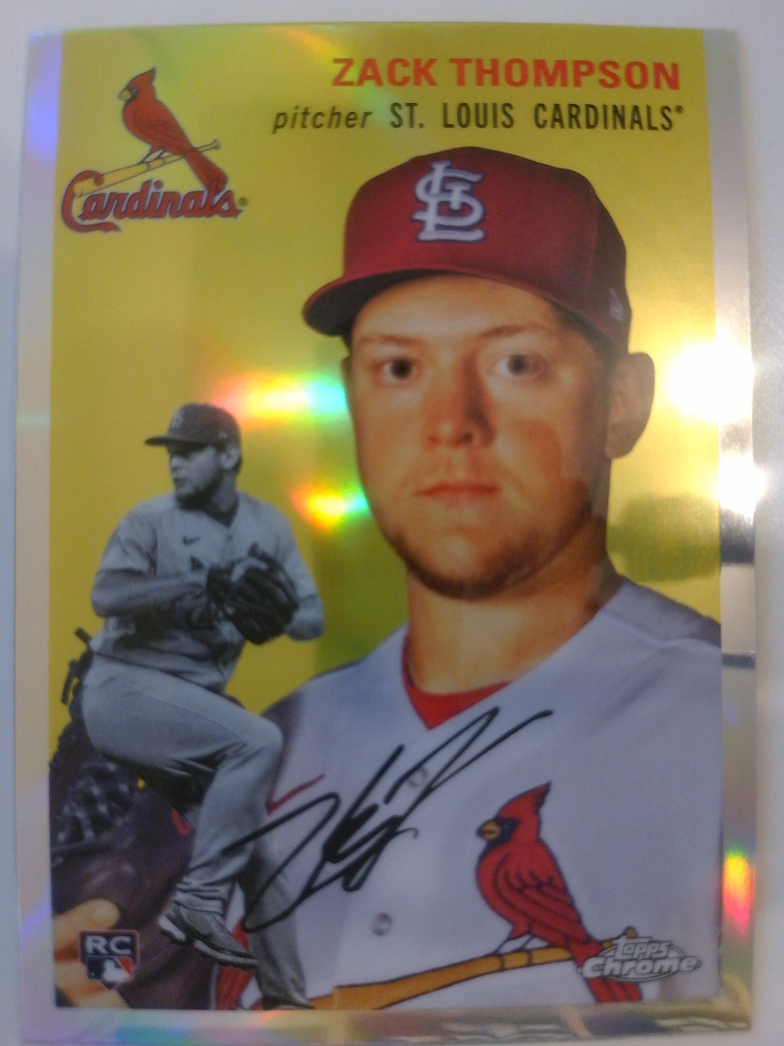 2023 Topps Chrome Platinum Anniversary Baseball Zack Thompson #75 Rookie