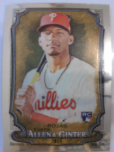 2024 Topps Allen & Ginter Baseball Chrome Johan Rojas #69 Rookie