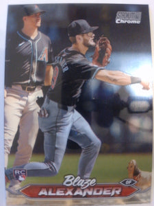 2024 Stadium Club Baseball Chrome Blaze Alexander #283