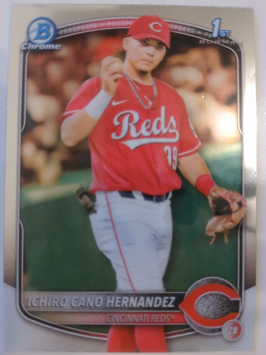 2025 Bowman Baseball Chrome Prospects Ichiro Cano Hernandez #BCP-18