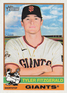 2025 Topps Heritage Baseball Tyler Fitzgerald #238