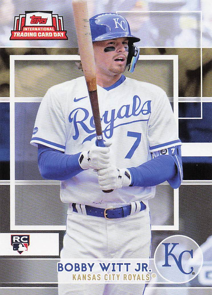 2022 Topps International Trading Card Day Baseball Bobby Witt Jr. #NTCD-13