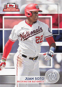 2022 Topps International Trading Card Day Baseball Juan Soto #NTCD-30