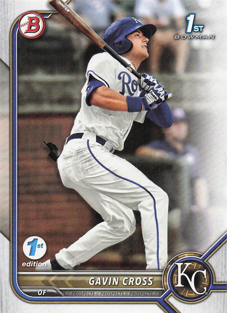 2022 Bowman Draft 1st Edition Baseball Gavin Cross #BD-6