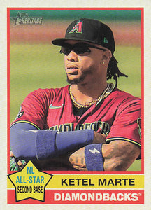 2025 Topps Heritage Baseball Ketel Marte #420