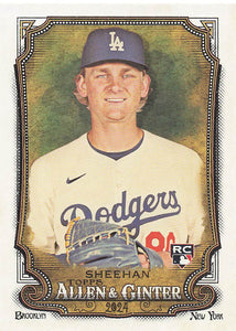 2024 Topps Allen & Ginter Baseball Emmet Sheehan #19 Rookie