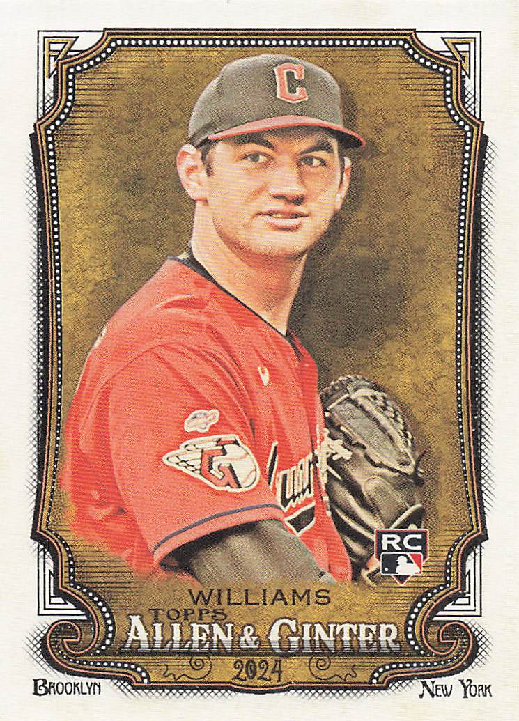 2024 Topps Allen & Ginter Baseball Gavin Williams #23 Rookie
