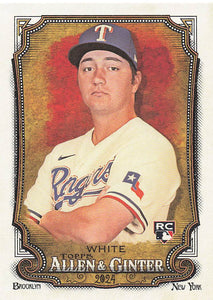 2024 Topps Allen & Ginter Baseball Owen White #81 Rookie