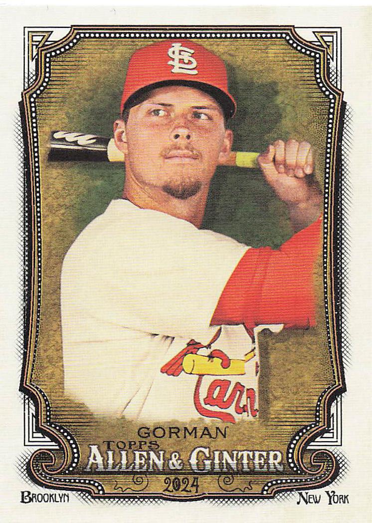 2024 Topps Allen & Ginter Baseball Nolan Gorman #197