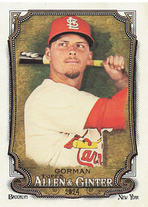 2024 Topps Allen & Ginter Baseball Nolan Gorman #197