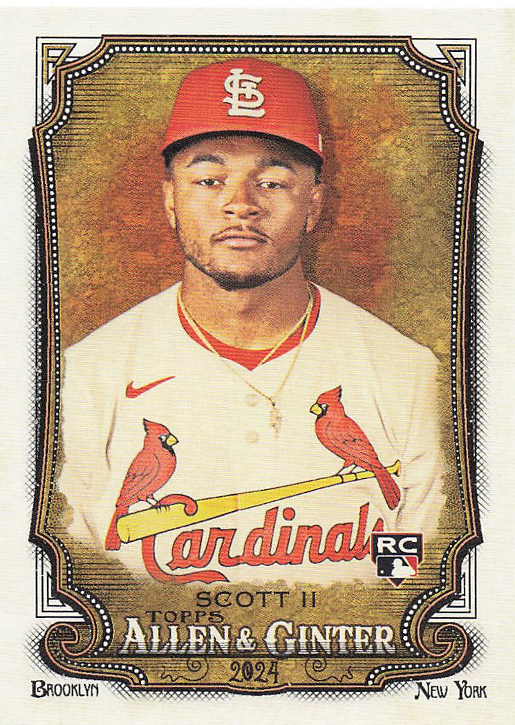 2024 Topps Allen & Ginter Baseball Victor Scott II #217 Rookie