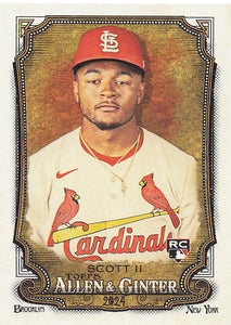 2024 Topps Allen & Ginter Baseball Victor Scott II #217 Rookie