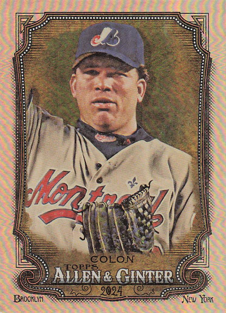 2024 Topps Allen & Ginter Baseball Silver Portrait Bartolo Colon #137