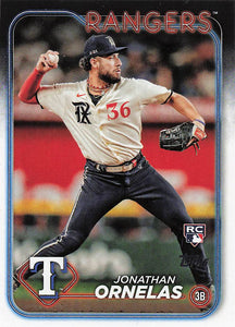 2024 Topps Baseball Jonathan Ornelas #575 Rookie