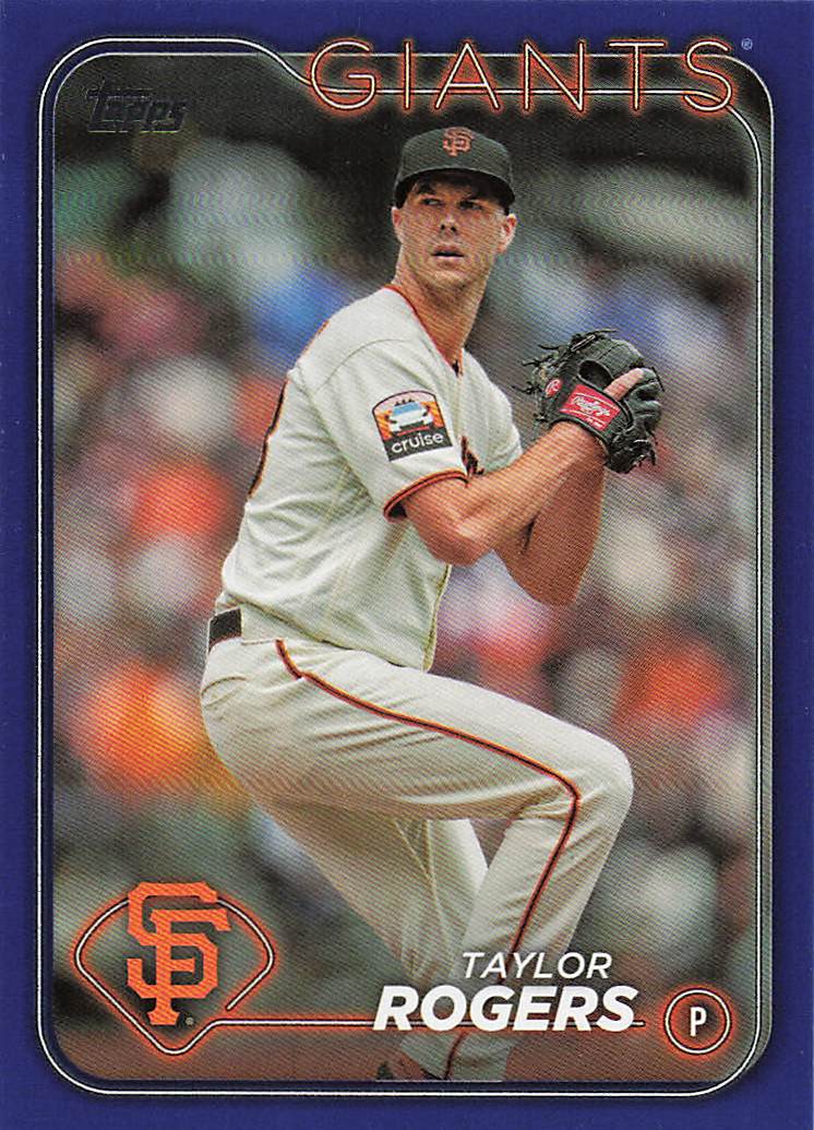 2024 Topps Baseball Royal Blue Taylor Rogers #176