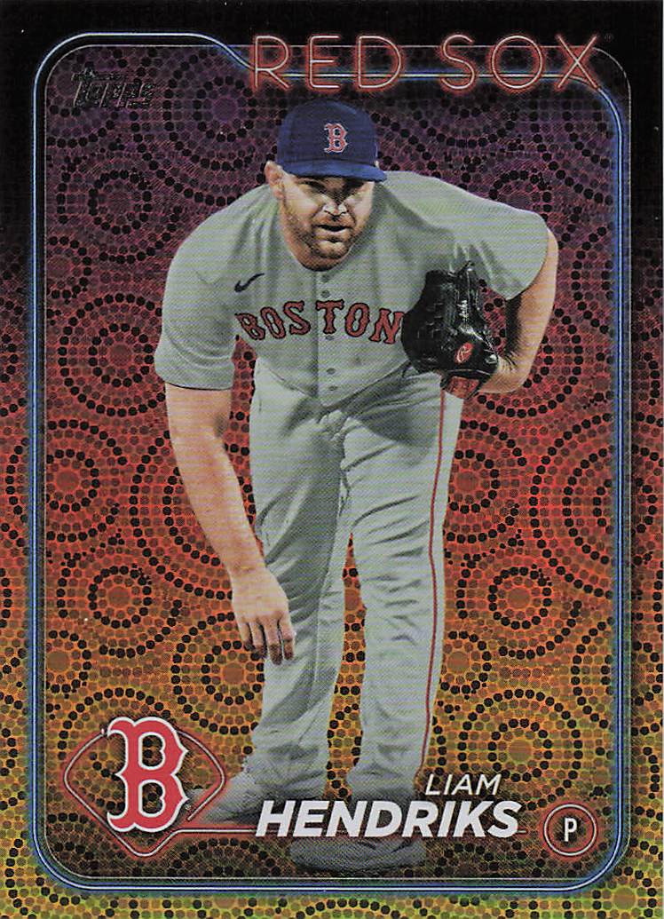 2024 Topps Baseball Holiday Liam Hendriks #587