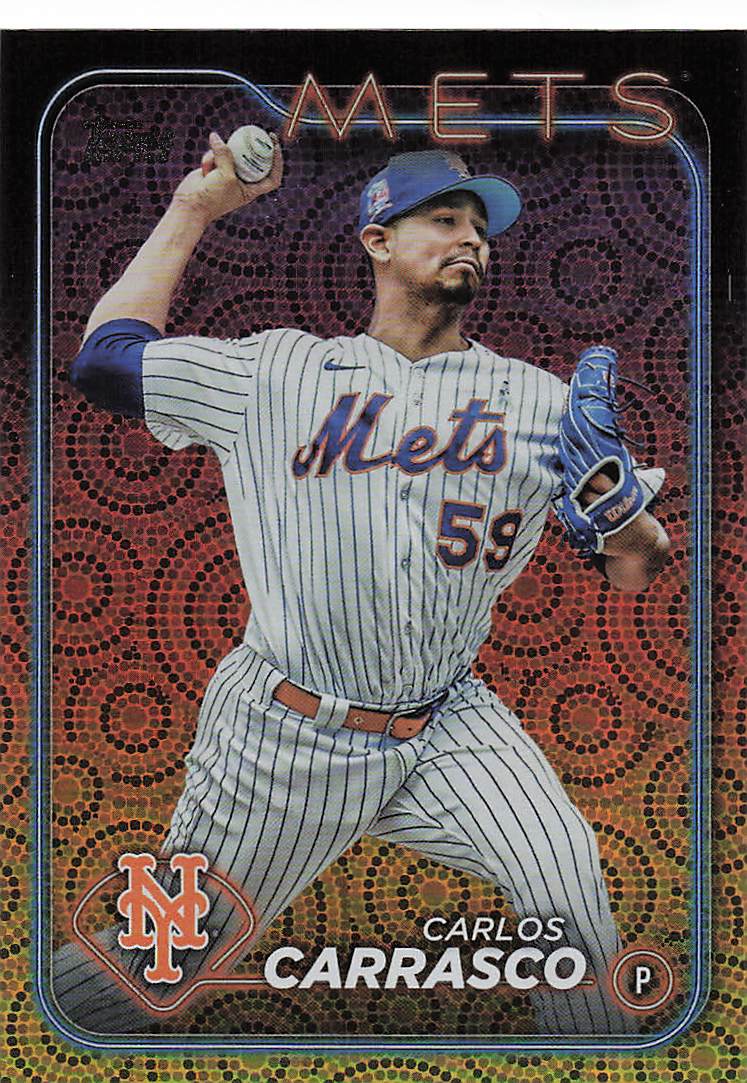 2024 Topps Baseball Holiday Carlos Carrasco #693