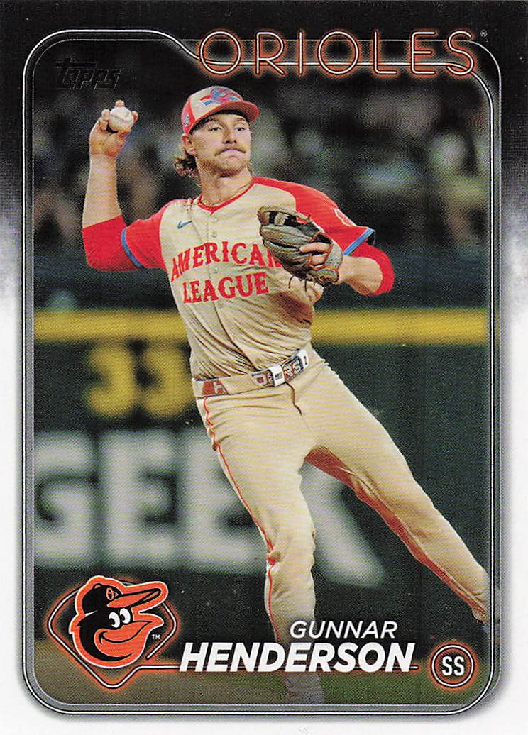 2024 Topps Update Baseball 2024 All-Star Game Gunnar Henderson #ASG-5