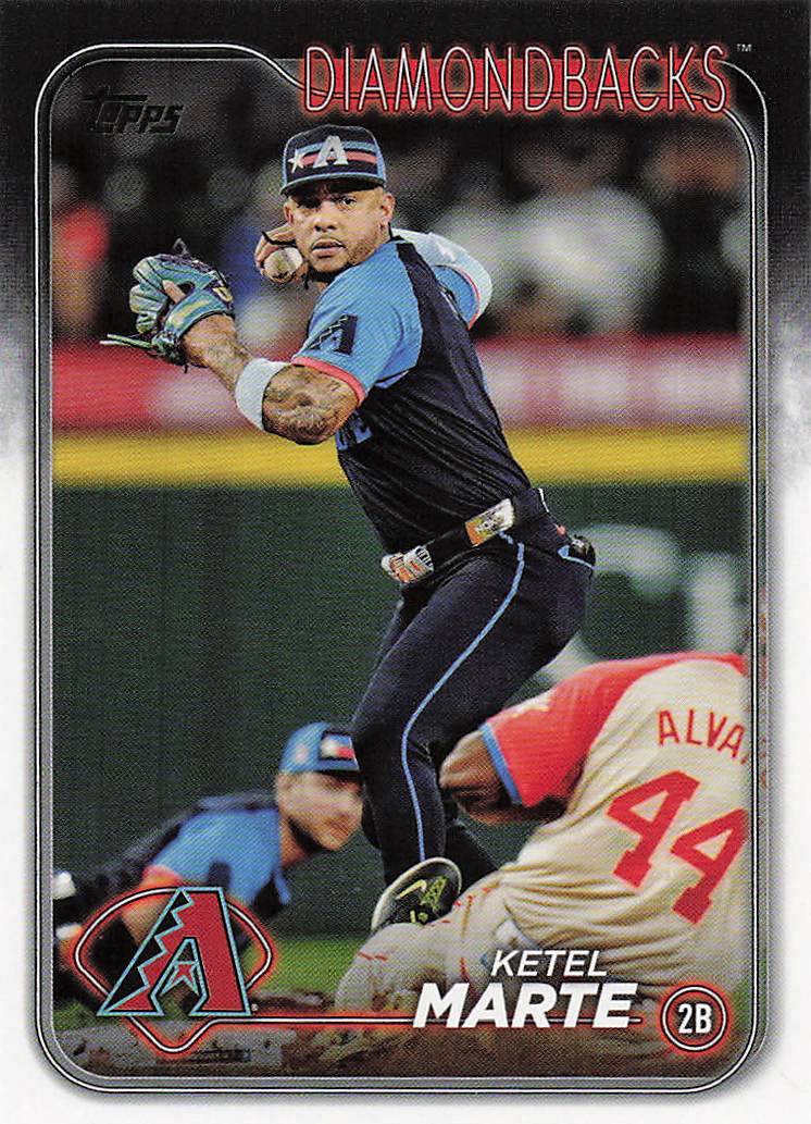 2024 Topps Update Baseball 2024 All-Star Game Ketel Marte #ASG-12