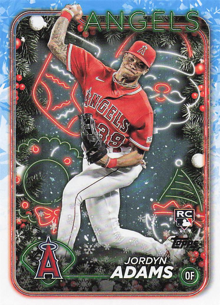2024 Topps Holiday Baseball Jordyn Adams #H31