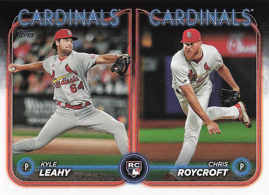 2024 Topps Update Baseball Kyle Leahy / Chris Roycroft RCOM, SN1 #US189