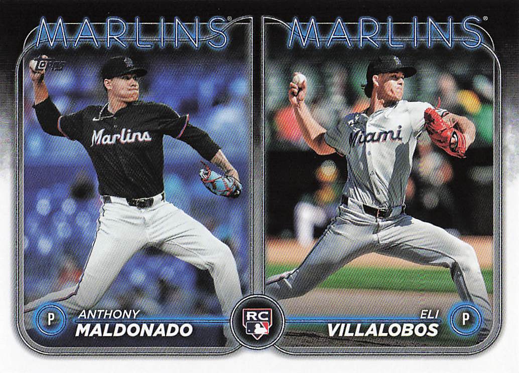 2024 Topps Update Baseball Eli Villalobos / Anthony Maldonado #US305