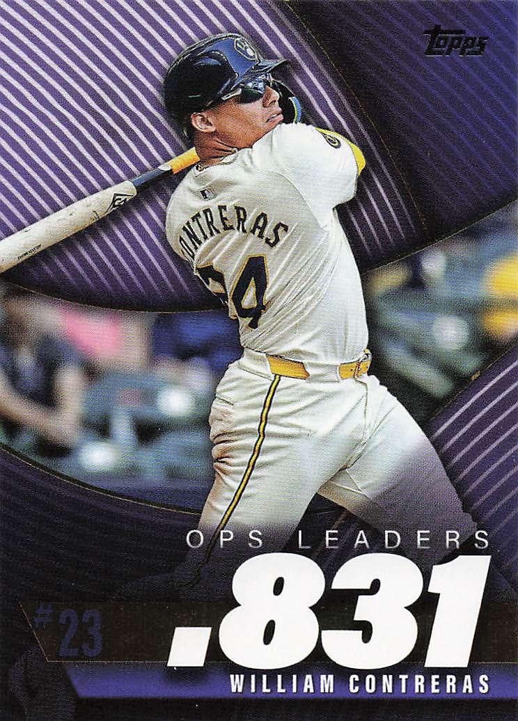 2025 Topps Baseball OPS Leaders William Contreras #OPS-23