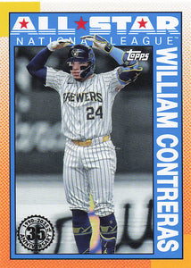 2025 Topps Baseball 1990 Topps Baseball All-Stars William Contreras #90AS-42b
