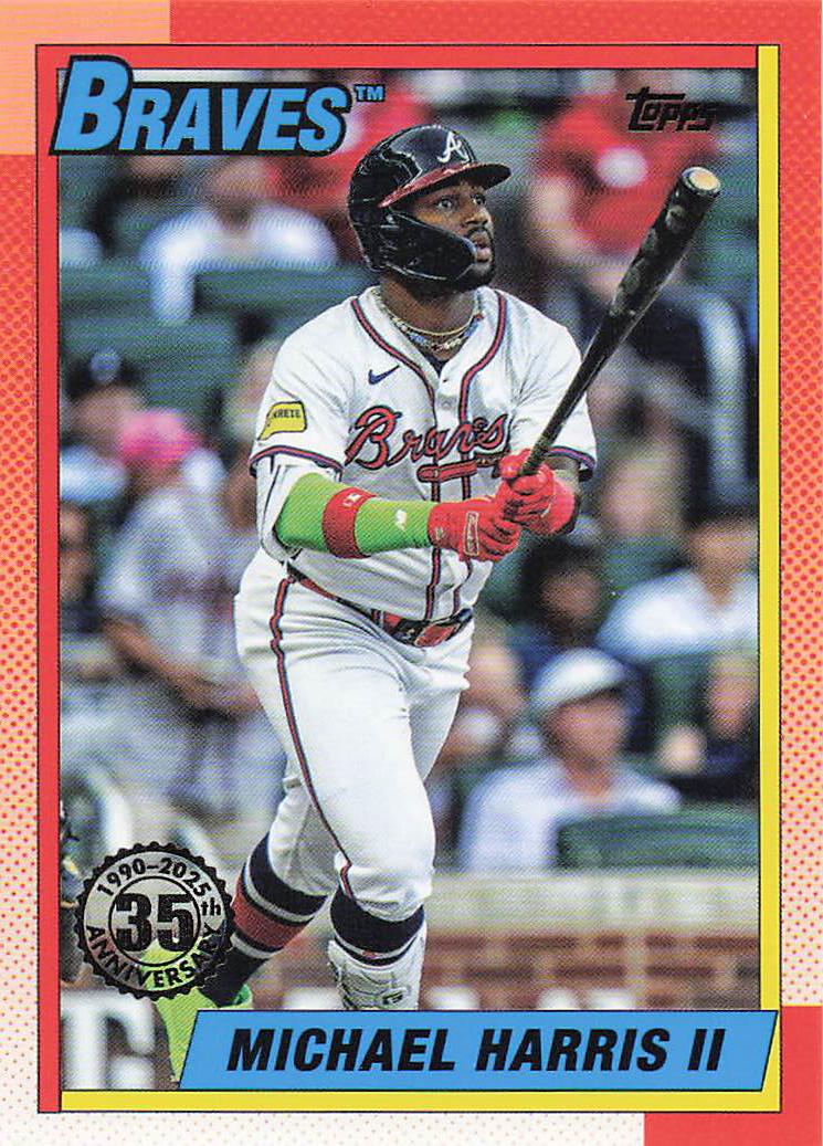 2025 Topps Baseball 1990 Topps Baseball (Series Two) Michael Harris II #90B2-41