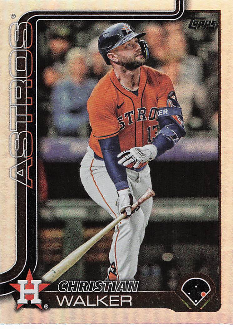 2025 Topps Baseball Rainbow Foil Christian Walker #441