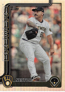 2025 Topps Baseball Rainbow Foil Nestor Cortes #604