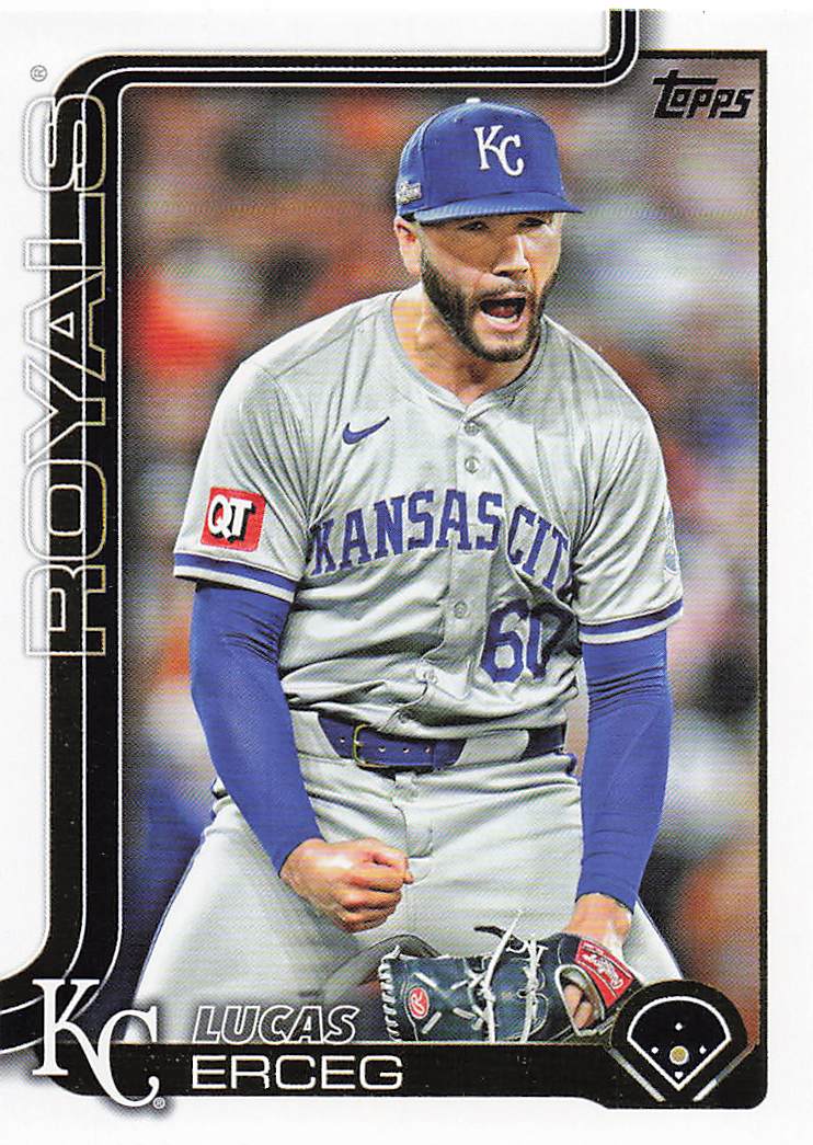 2025 Topps Baseball Lucas Erceg #377