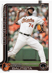 2025 Topps Baseball Felix Bautista #423