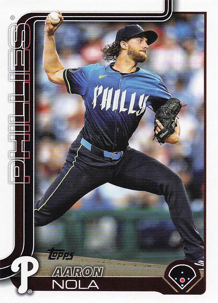 2025 Topps Baseball Aaron Nola #454