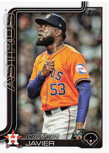 2025 Topps Baseball Cristian Javier #509