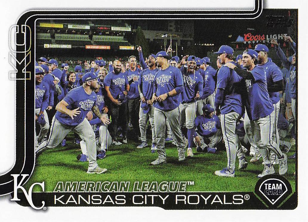 2025 Topps Baseball Kansas City Royals #519