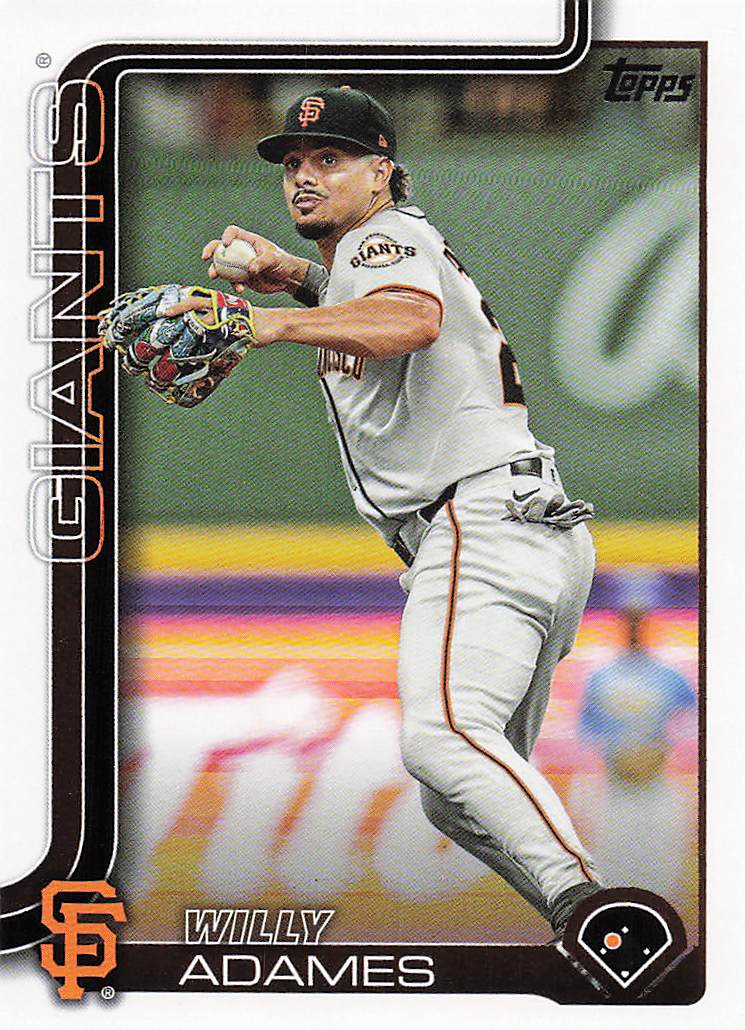 2025 Topps Baseball Willy Adames #521